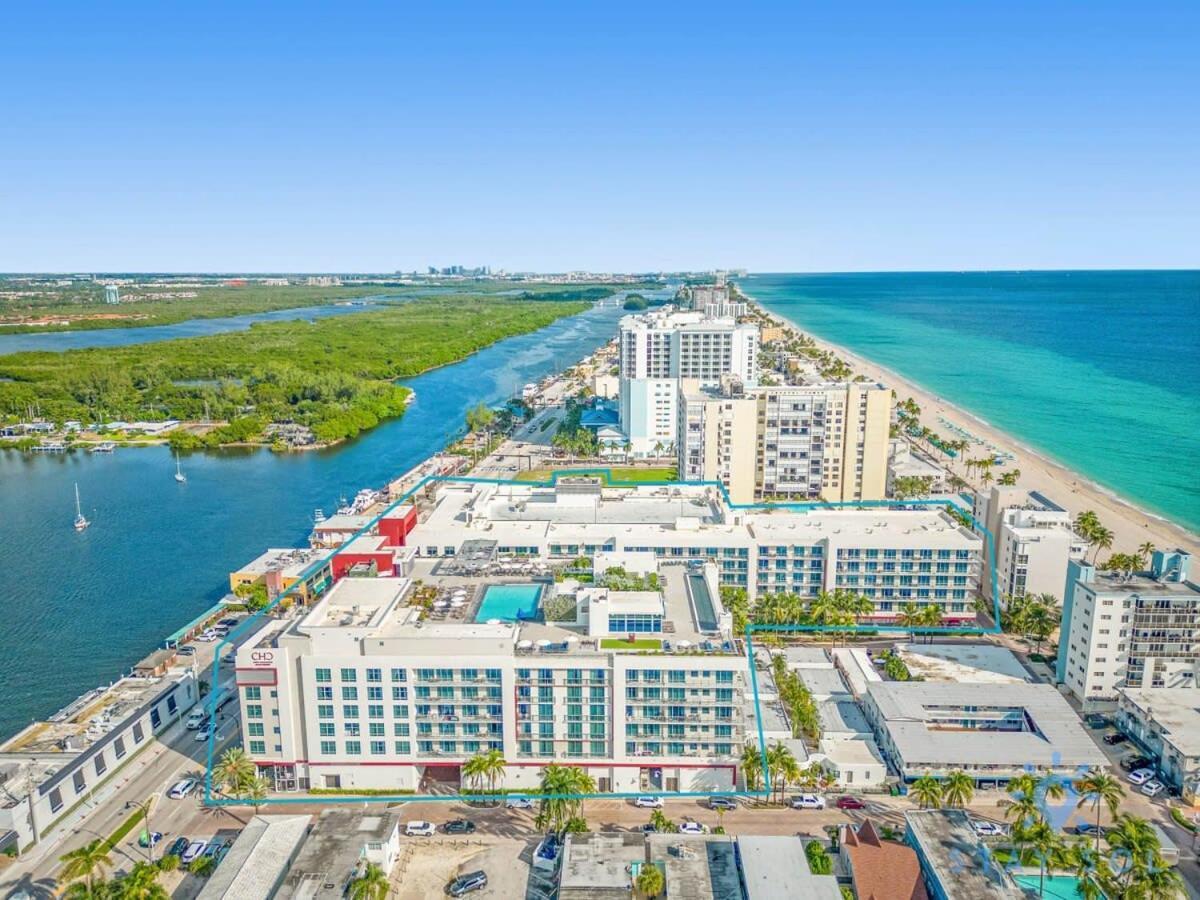 Best Stay - Rooftop Pool & Hot Tub - Hollywood Beach Kültér fotó