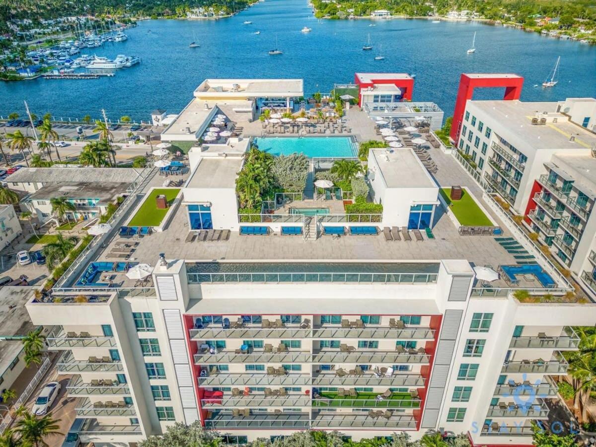 Best Stay - Rooftop Pool & Hot Tub - Hollywood Beach Kültér fotó