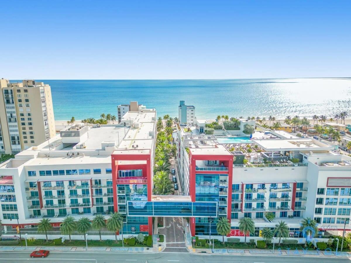 Best Stay - Rooftop Pool & Hot Tub - Hollywood Beach Kültér fotó