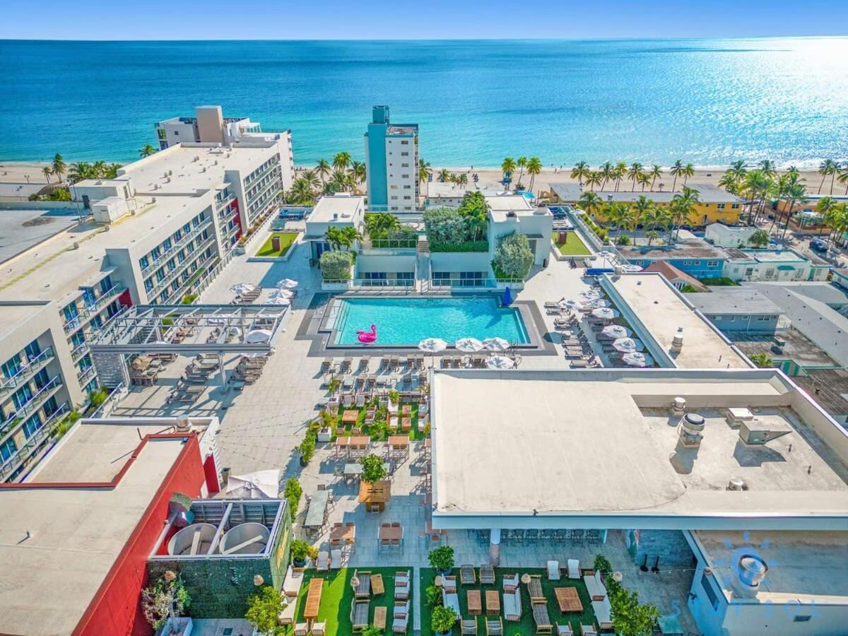 Best Stay - Rooftop Pool & Hot Tub - Hollywood Beach Kültér fotó