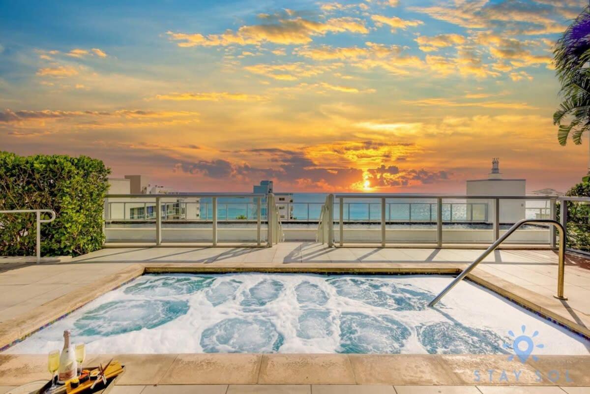 Best Stay - Rooftop Pool & Hot Tub - Hollywood Beach Kültér fotó